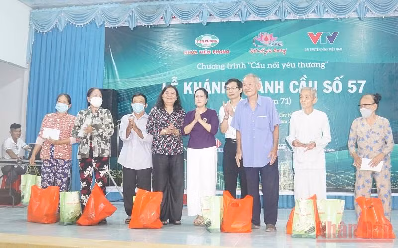 Khánh thành cầu số 57 tại Bến Tre -0