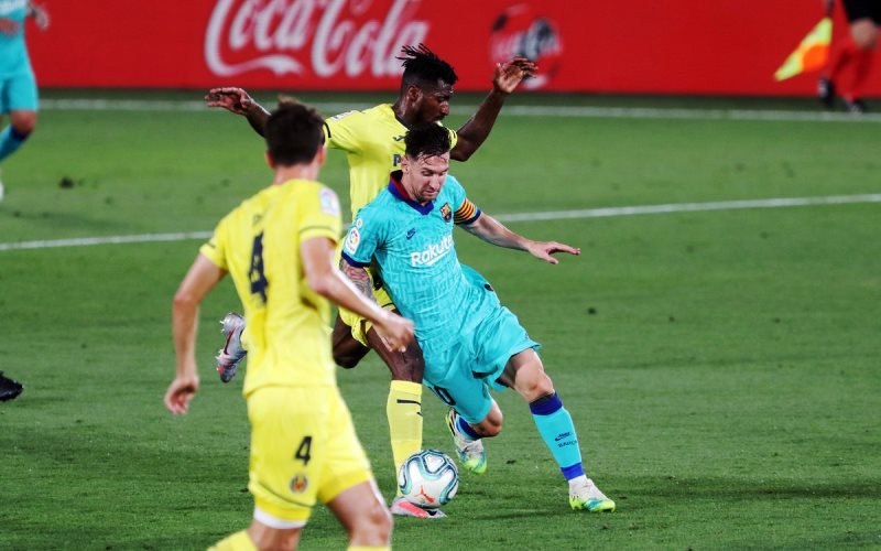 Messi không ghi bàn nhưng chơi xuất sắc giúp Barca thắng 4-1 ngay trên sân Villarreal. (Ảnh: FC Barcelona) Đè bẹp Villarreal, Barcelona giải tỏa áp lực -0