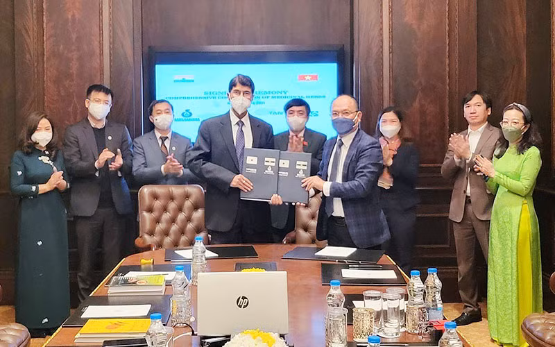 Tân Thành Holding sẽ trở thành nhà cung cấp nguyên liệu dược phẩm cho Tập đoàn Sami - Sabinsa.