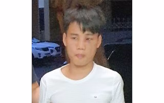 Đối tượng Bùi Văn Tuấn bị bắt giữ.