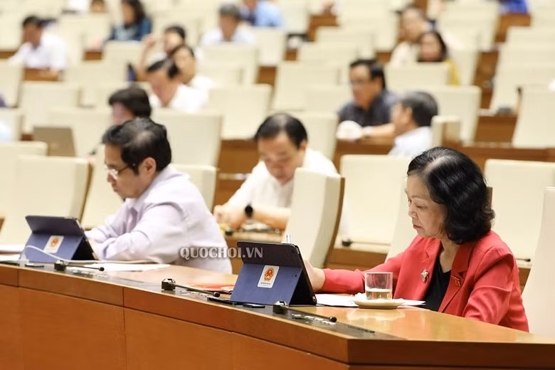 Quốc hội thảo luận trực tuyến về việc thực hiện chính sách, pháp luật về phòng, chống xâm hại trẻ em.