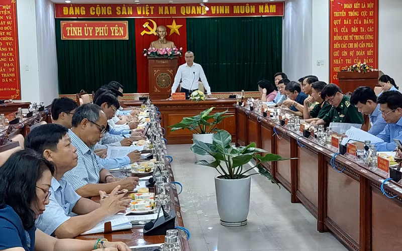 Quang cảnh buổi làm việc.