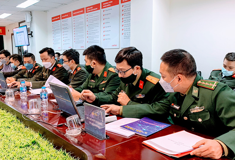 Lực lượng công an và quân đội tham gia diễn tập cứu sự cố an toàn thông tin mạng. Diễn tập ứng cứu sự cố an toàn thông tin mạng -0