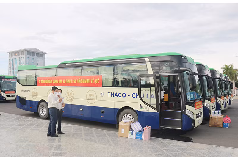 Từ ngày 20/8, tạm dừng đón người dân Quảng Nam từ các tỉnh, thành phố phía nam về quê.