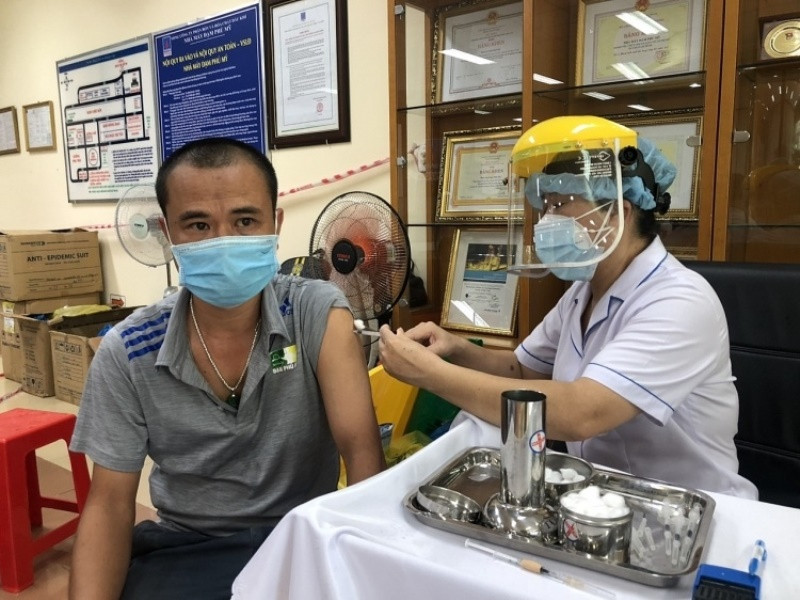 Người lao động Zone 0 Nhà máy đã được tiêm đủ 2 mũi vaccine ngừa Covid-19. Nhà máy Đạm Phú Mỹ: Giữ vững “Nhà máy xanh, kỹ sư xanh” -0