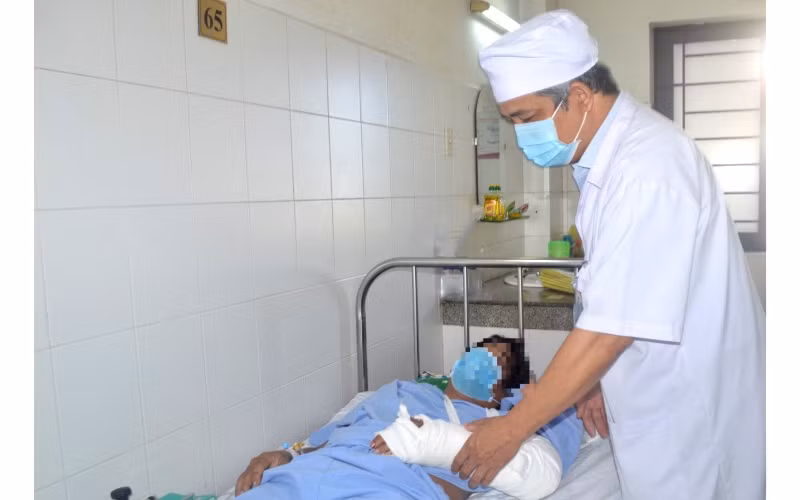 Hiện, tình trạng sức khỏe của bệnh nhận ổn định.