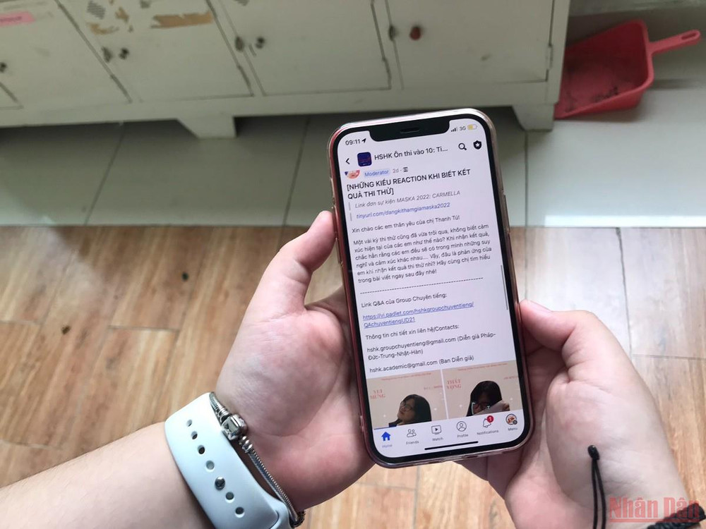 Một group học tập do High School Help Kit lập ra thu hút được hơn 4.000 thành viên tham gia. (Ảnh: SƠN BÁCH) Những người bạn đồng hành đặc biệt của các sỹ tử -0