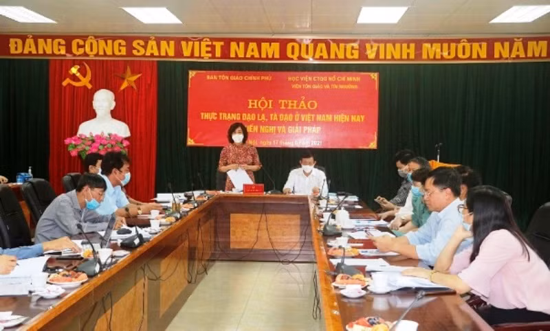 Quang cảnh hội thảo.