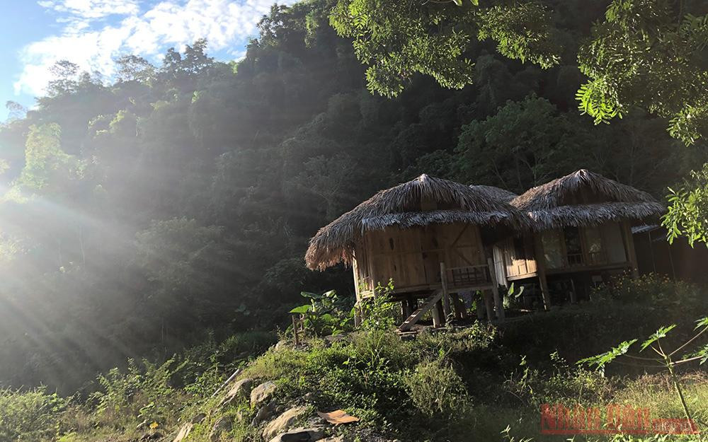 Homestay ở xóm Ké, Đà Bắc, Hòa Bình.