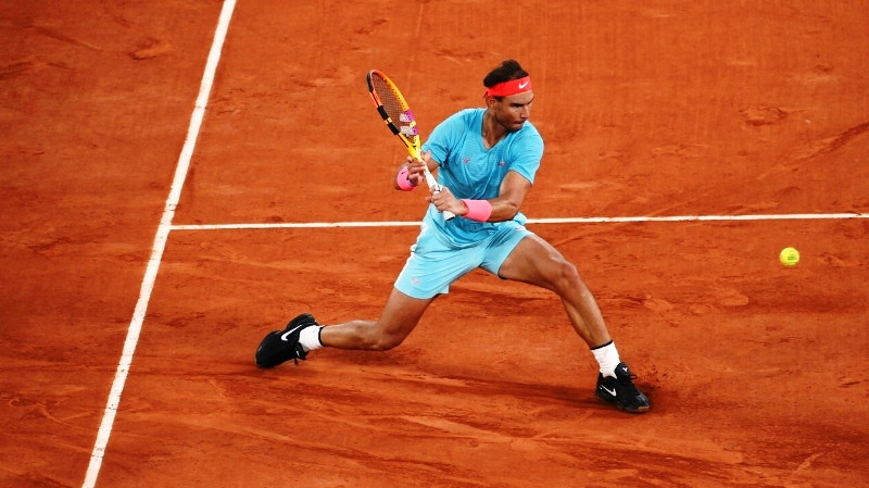 Nadal tiếp tục chứng minh sức mạnh vô địch của mình trên sân đất nện. (Ảnh: Roland Garros) Vô địch Roland Garros, Nadal san bằng kỷ lục 20 danh hiệu Grand Slam -0