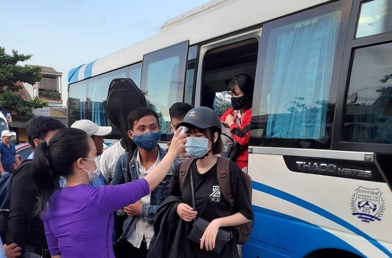 Dừng toàn bộ phương tiện chở khách đi, đến Đà Nẵng từ 0 giờ ngày 28-7