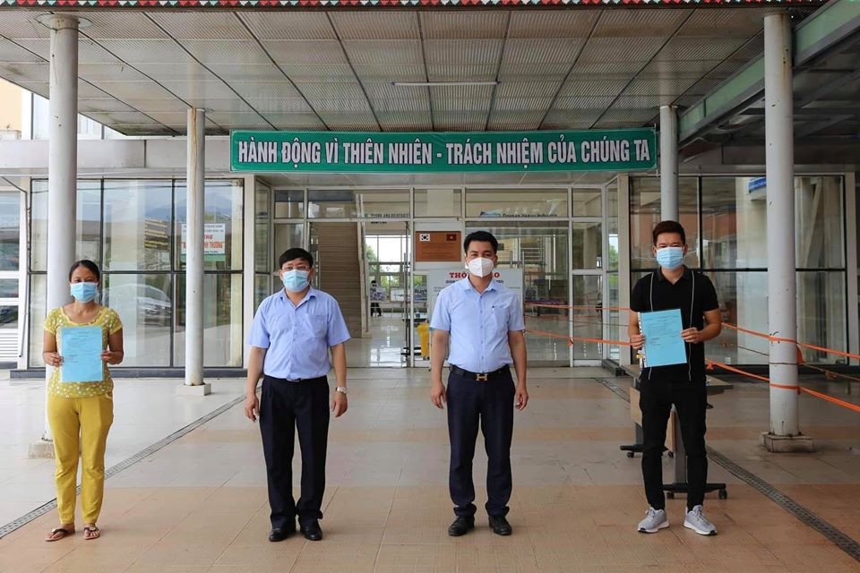 Hai bệnh nhân tại Quảng Nam được công bố khỏi bệnh. 12 bệnh nhân Covid-19 được công bố khỏi bệnh -0