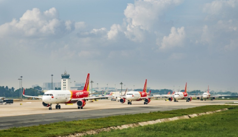 Đội bay Vietjet. Vietjet tăng gấp đôi tần suất bay đến Thái Lan và khuyến mại đến 50% giá vé -0