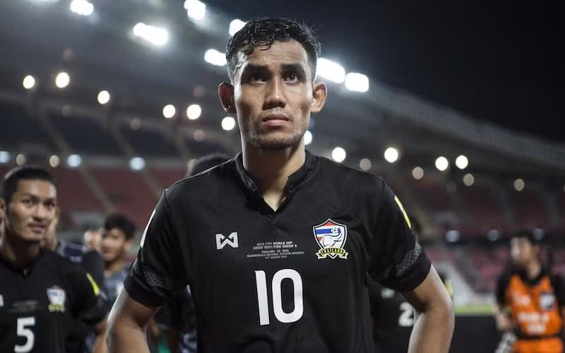 Teerasil Dangda, cầu thủ Thái đầu tiên ghi bàn tại La Liga và J League. (Ảnh: BangkokPost)