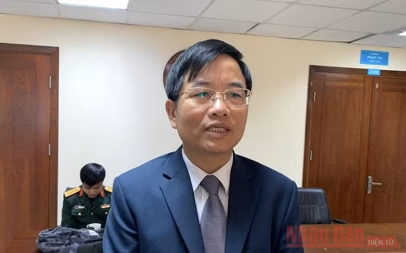 Ông Nguyễn Mạnh Thắng, Phó Tổng Cục trưởng Đường bộ Việt Nam. (Ảnh: BÔNG MAI)