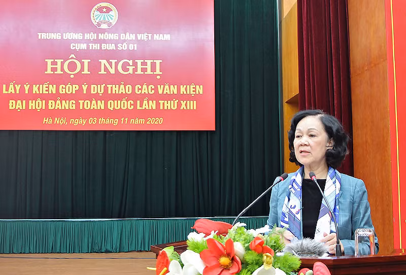 Hội Nông dân góp ý dự thảo các văn kiện Đại hội lần thứ XIII của Đảng -0
