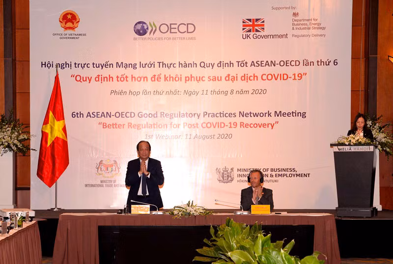 Hội nghị trực tuyến Mạng lưới thực hành Quy định tốt ASEAN - OECD lần thứ 6.
