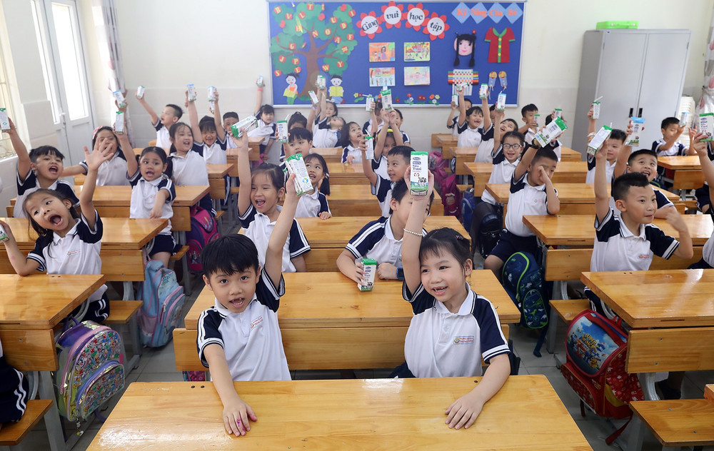 Nhân rộng niềm vui mang tên Sữa học đường