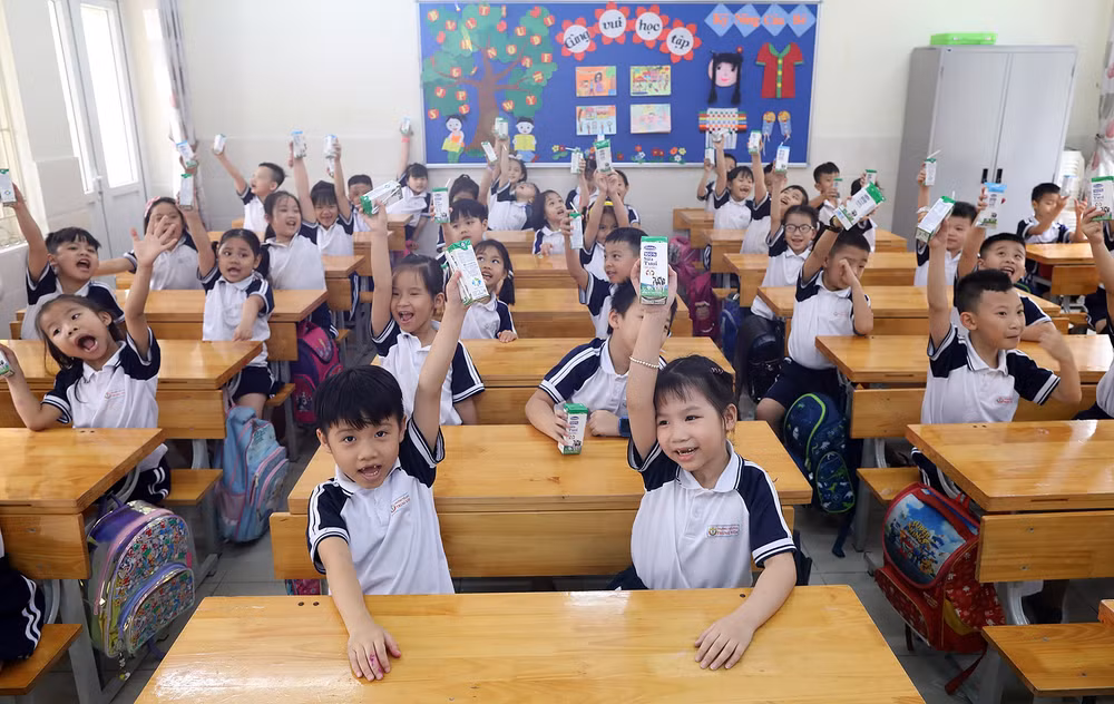 Nhân rộng niềm vui mang tên Sữa học đường