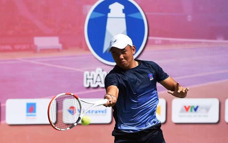 Tay vợt số 1 Việt Nam Lý Hoàng Nam sẽ tham gia tranh tài tại giải lần này. (Ảnh: Liên đoàn Quần vợt Việt Nam)