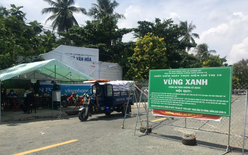 Quản lý chặt chẽ vùng xanh tại xã Hương Mỹ, huyện Mỏ Cày Nam, tỉnh Bến Tre.