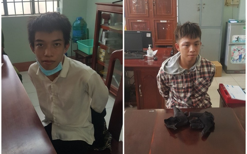 Hào vào Phú tại cơ quan Công an.