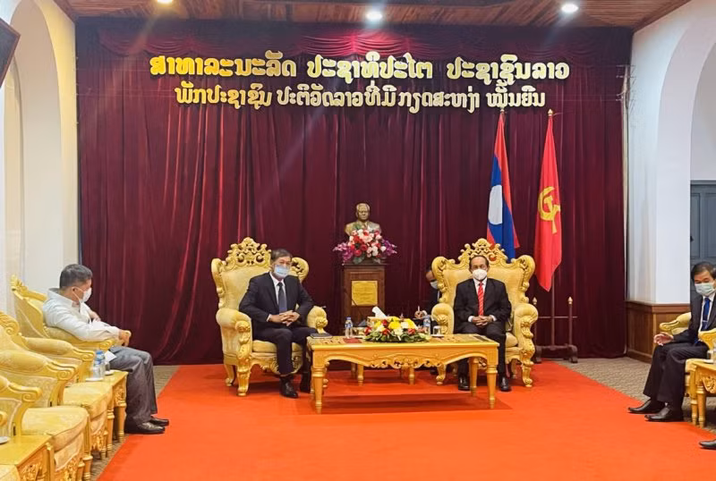 Thủ đô Hà Nội hỗ trợ các tỉnh bắc Lào phòng, chống Covid-19 -0