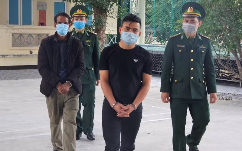 Đối tượng Xiêng Phôm My và Nguyễn Thái Dương bị bắt giữ.