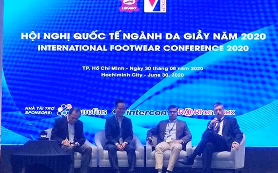 Quang cảnh Hội nghị quốc tế ngành da giày năm 2020