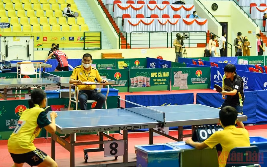 Đương kim vô địch đồng đội nam Hải Dương giành chiến thắng áp đảo trong ngày đầu ra quân -0