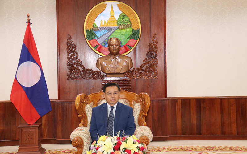 Chủ tịch Quốc hội Lào Saysomphone Phomvihane đánh giá công trình có kiến trúc độc đáo, mang đậm phong cách văn hóa Lào. Nhà Quốc hội mới của Lào, sức sống mãnh liệt trong quan hệ Việt-Lào -0