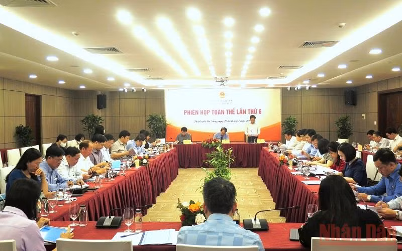 Các đại biểu ý kiến thẩm tra dự án Luật Thanh tra (sửa đổi).