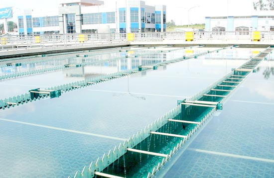Nhà máy nước Thủ Đức.