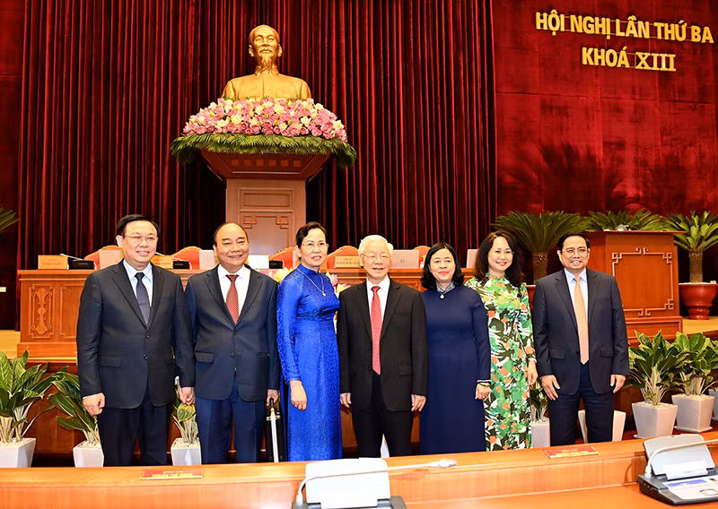 Bế mạc Hội nghị lần thứ ba Ban Chấp hành Trung ương Đảng khóa XIII -0