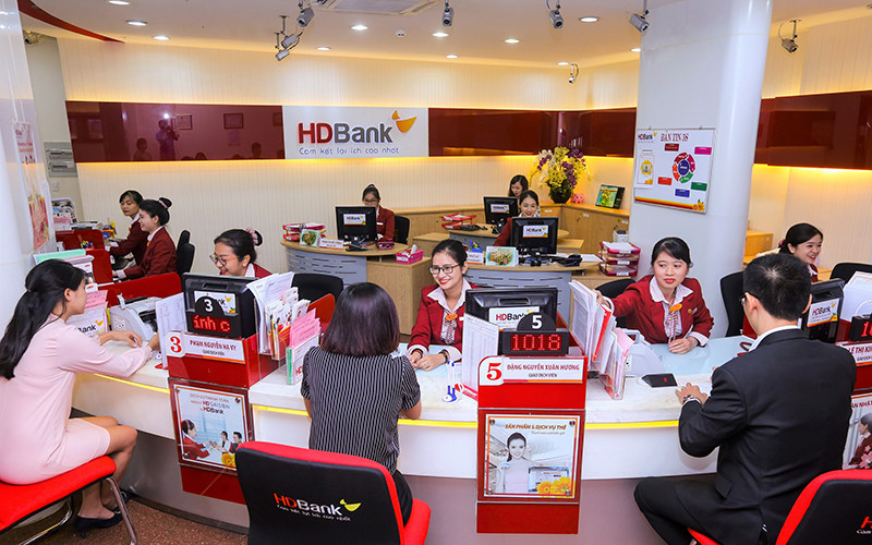 Giao dịch tại HDBank.