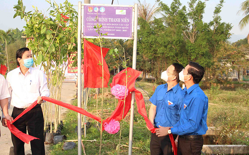 Công trình chào mừng Đại hội Đoàn các cấp tiến tới Đại hội Đoàn toàn quốc lần thứ XII, nhiệm kỳ 2022-2027. Tuổi trẻ Đà Nẵng trồng mới hơn 25.500 cây xanh trong năm 2022 -0