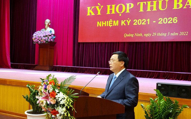 Đồng chí Nguyễn Xuân Thắng, Ủy viên Bộ Chính trị, Giám đốc Học viện Chính trị quốc gia Hồ Chí Minh, Chủ tịch Hội đồng Lý luận Trung ương phát biểu tại Kỳ họp. Kỳ họp thứ ba, Hội đồng lý luận Trung ương -0