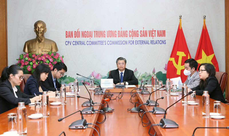 Tọa đàm trực tuyến chuyên đề về phòng, chống dịch Covid-19.