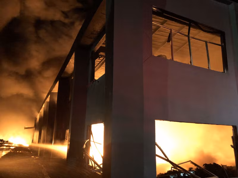 Điều tra vụ cháy tại Khu công nghiệp Suối Tre, Đồng Nai -0