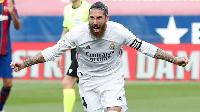 Sergio Ramos là Cầu thủ xuất sắc nhất trận El Clasico thứ 278.
