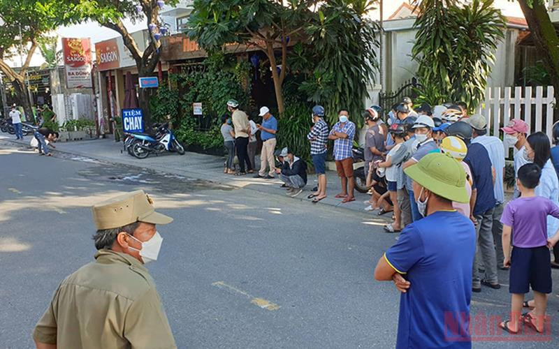 Khu vực xảy ra vụ gây thương tích tại Hội An.