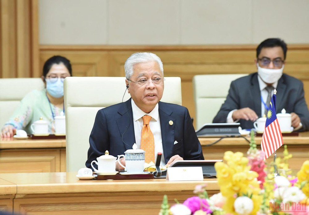Thủ tướng Malaysia Dato’ Sri Ismail Sabri bin Yaakob phát biểu tại hội đàm. 14.jpg -1