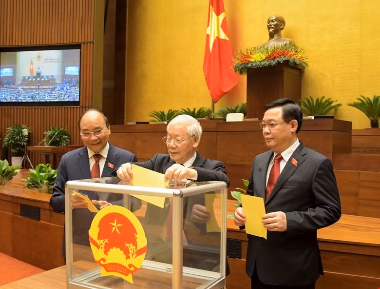 Đồng chí Nguyễn Xuân Phúc tuyên thệ nhậm chức Chủ tịch nước -0