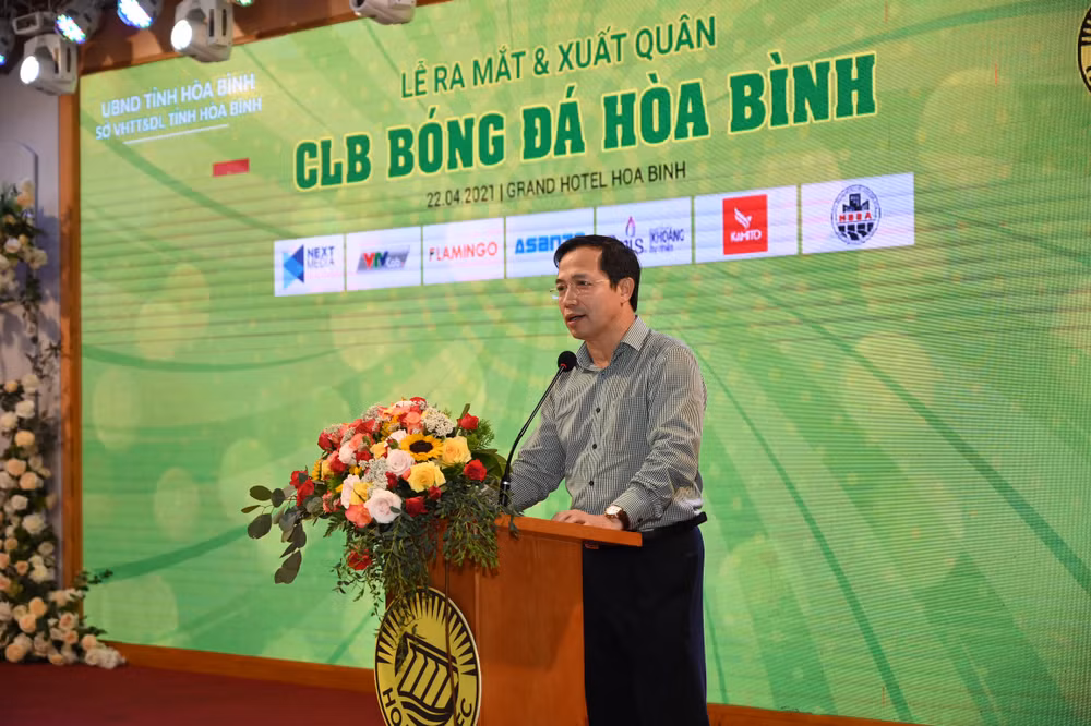 Ra mắt CLB bóng đá hạng nhì Hoà Bình -0