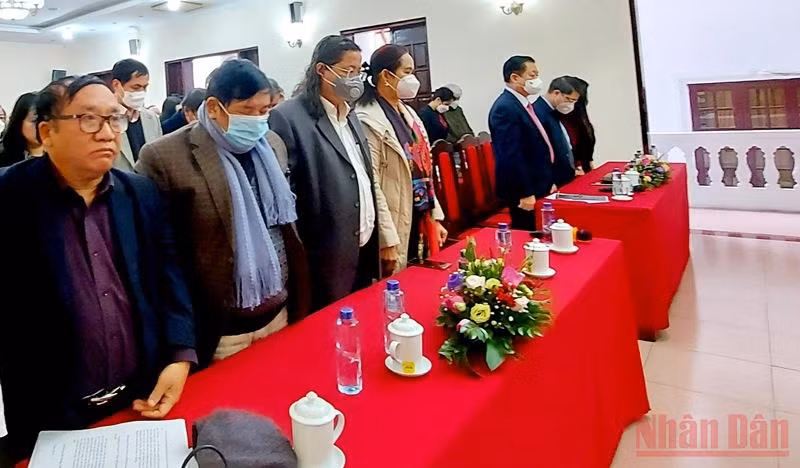 Trao giải thưởng Hội Nhà văn Việt Nam và kết nạp hội viên mới -0