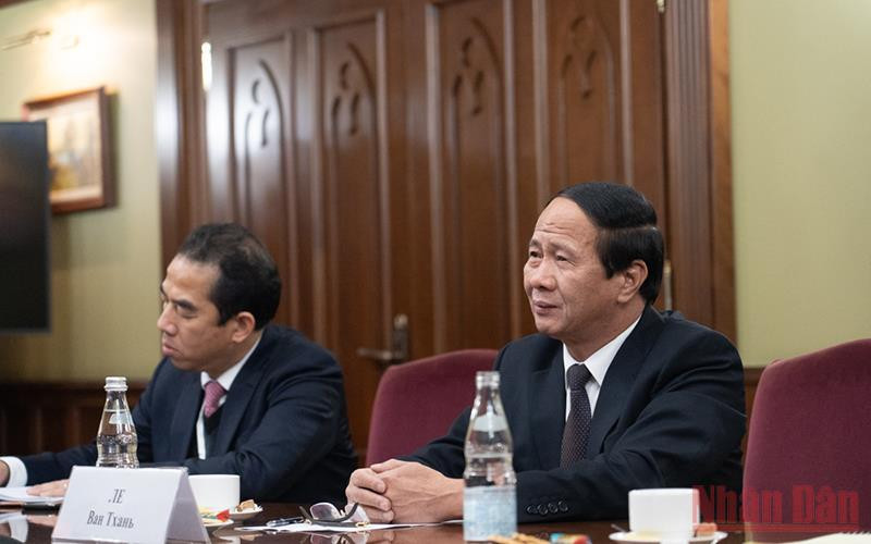 Phó Thủ tướng Lê Văn Thành. (Ảnh: Thanh Thể) Tăng cường hơn nữa quan hệ hợp tác Việt Nam-Liên bang Nga -0