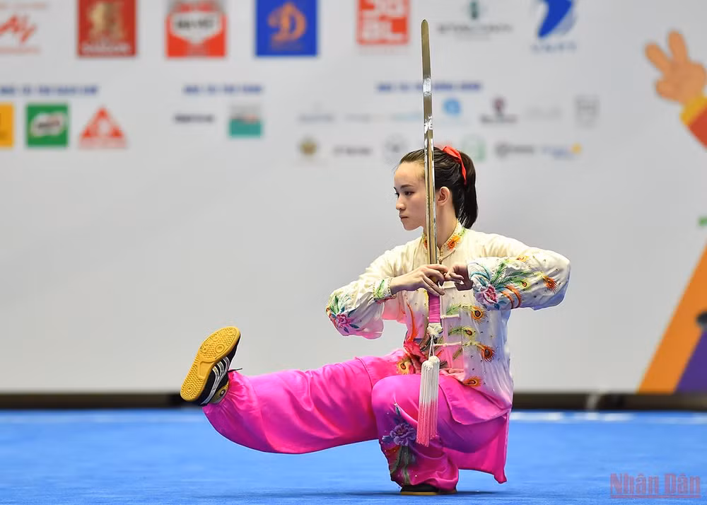 Màn trình diễn của Trần Thị Kiều Trang. 
