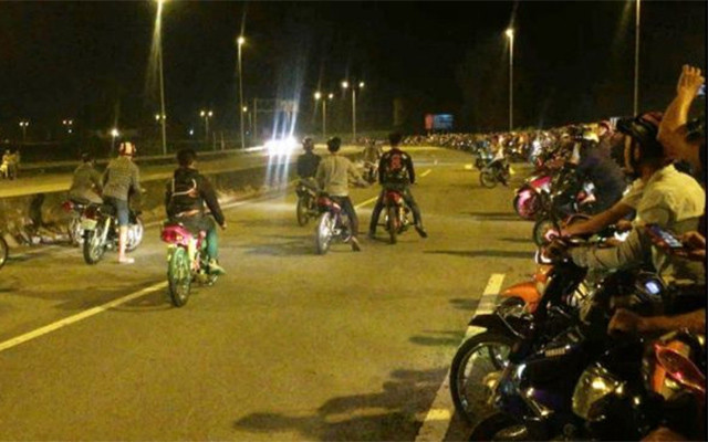 Hành vi đua xe trái phép gây nhiều hậu quả nghiêm trọng trong thời gian qua, gây nhiều bức xúc trong dư luận. (Ảnh: Cục CSGT)
