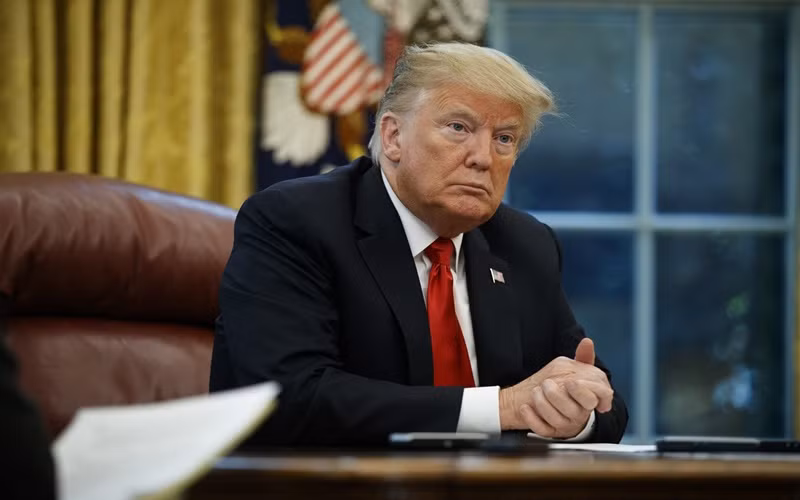 Tổng thống Mỹ Donald Trump. (Ảnh: AP)
