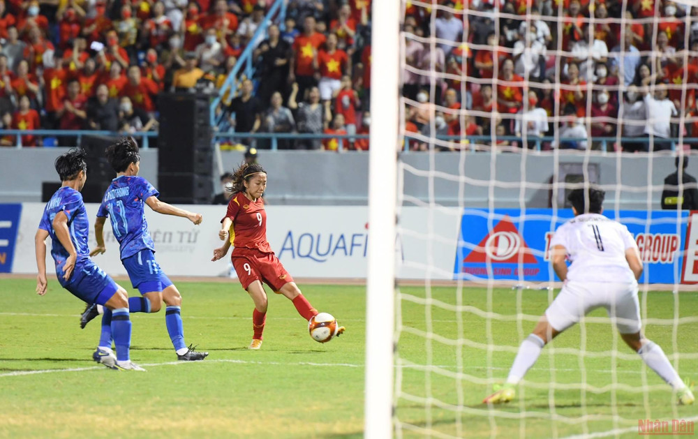 (Ảnh: Thành Đạt) Những khoảnh khắc ấn tượng trận chung kết bóng đá nữ SEA Games 31 Việt Nam-Thái Lan -1